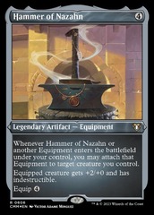 (606) Hammer of Nazahn - ETCHED FOIL